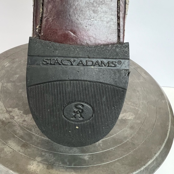 Stacy Adams Size 14D Men's Shoe Madison‎ Anaconda Print Leather Grey - Picture 10 of 11